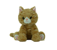 Crouching Brown Striped Cat (GDL24040-1A)