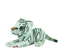 Lying White Tiger (GDX8083-1B)