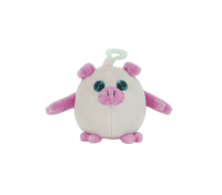 Palmful Plush Pig W/Keyholder