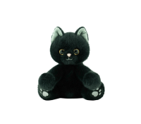 Crouching Black Cat (GDL24019-2C)