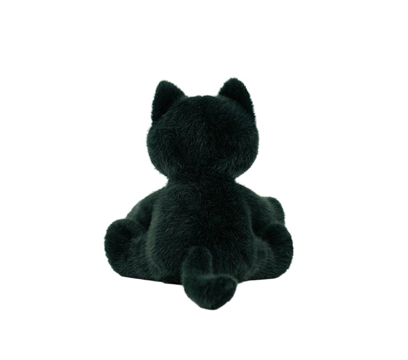 Crouching Black Cat (GDL24019-2C)