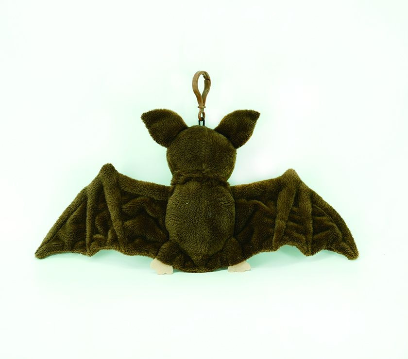 Mini Plush Bat W/Keychain (GDL24001-1B)