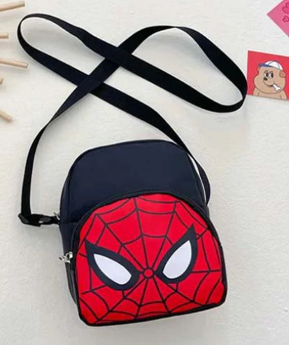 Mans Spiderman Student Backpack