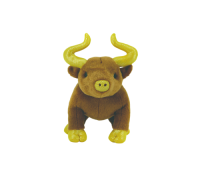 Palmful Plush Bull (GDX0005-1)