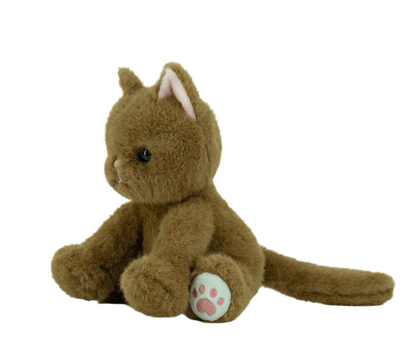 Brown Squatting Cat (GDL24019-1D)