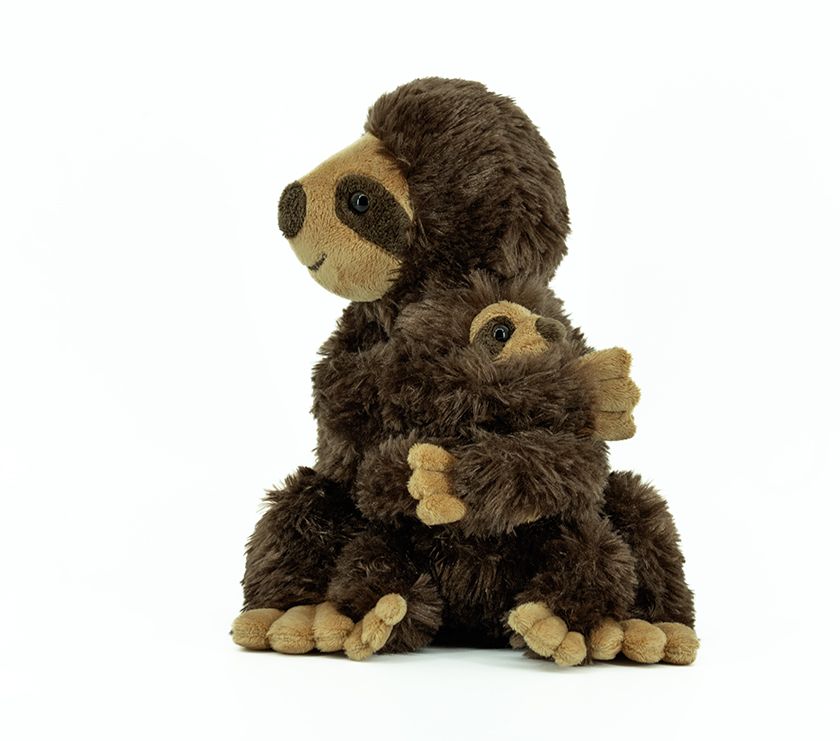 Mama&Baby Sloth Furry Charm